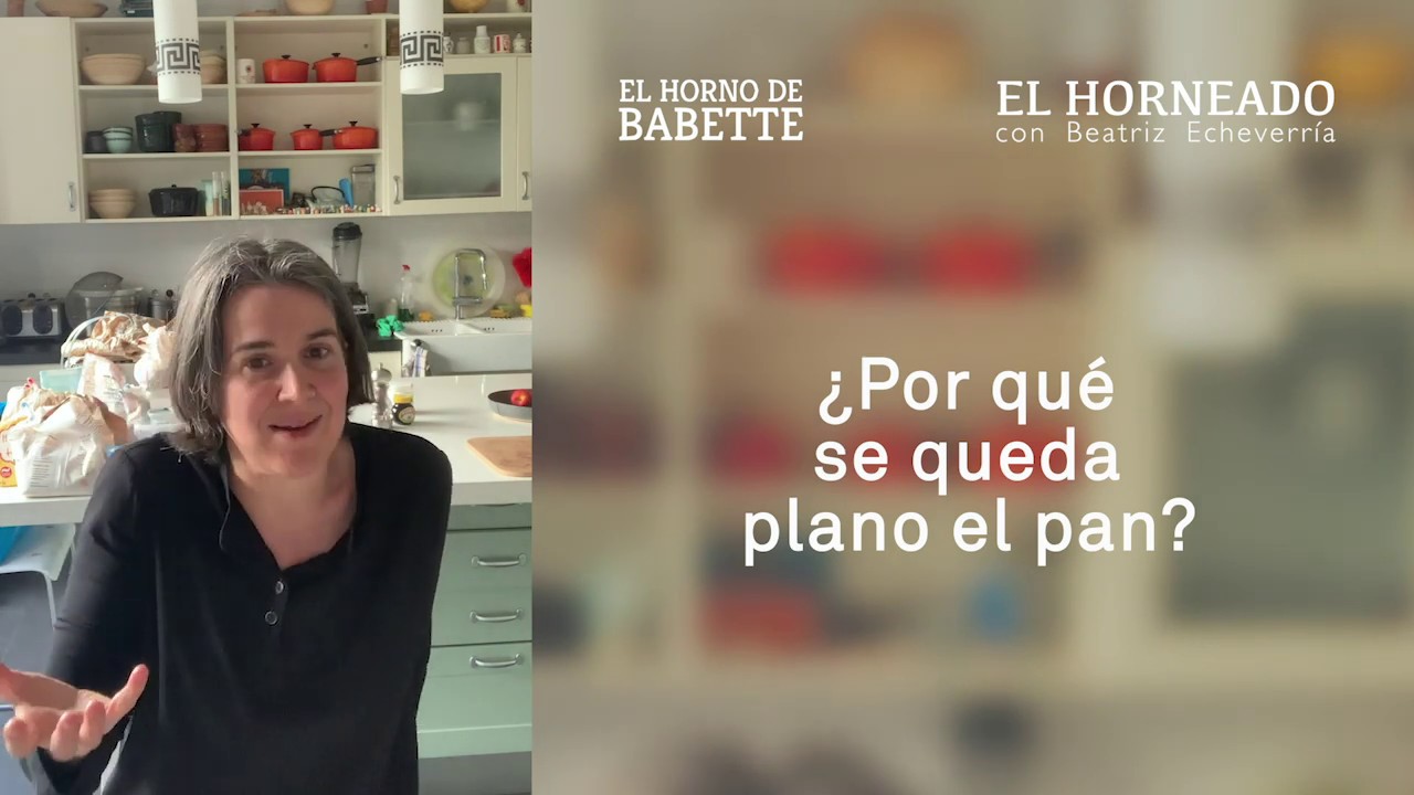 El horneado con Beatriz Echeverría
