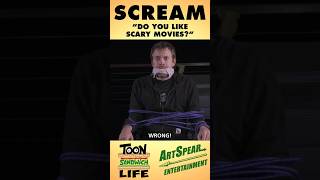 When Ghostface Calls - Toon Sandwich Life #scream #scream6 #funny #horror #shorts