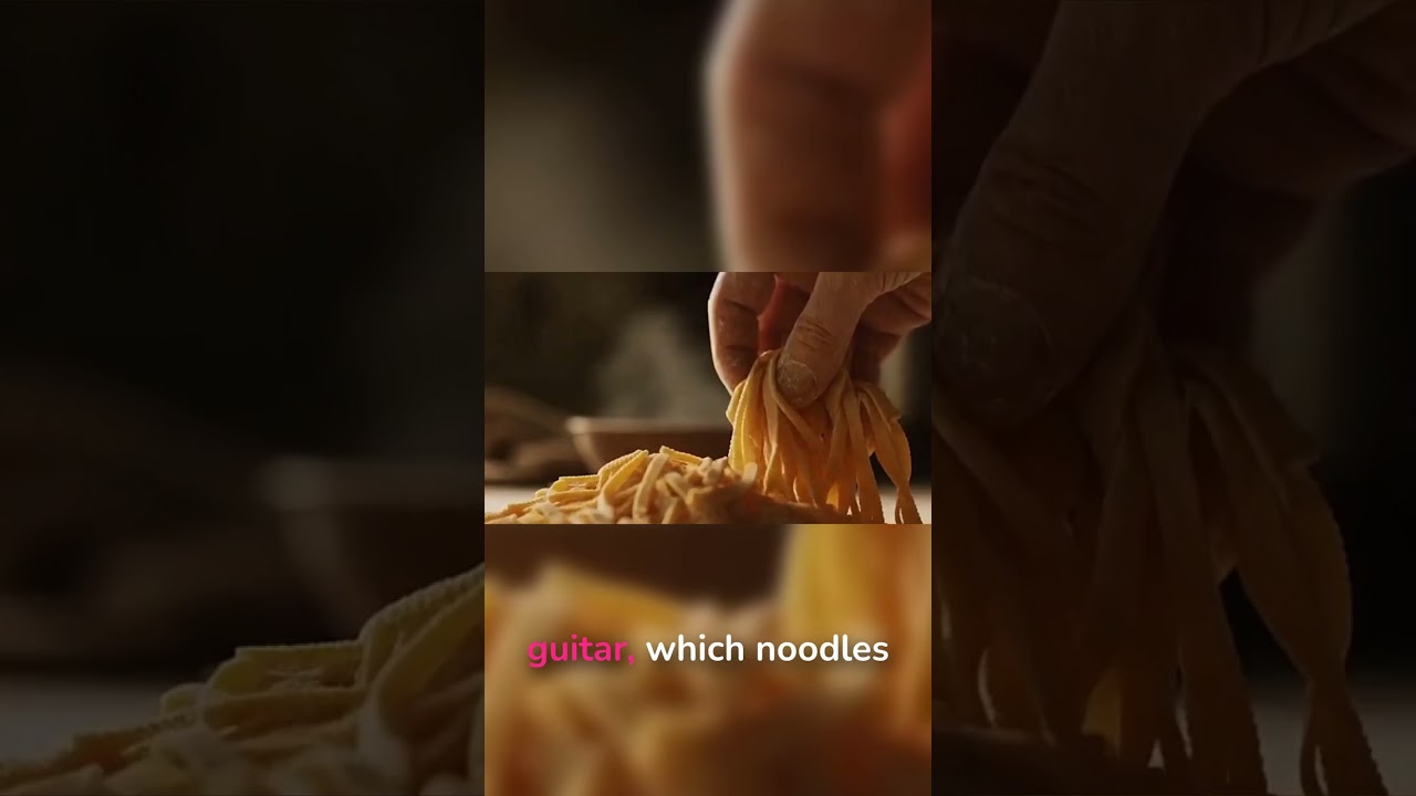 Macaroni alla Chitarra: Italy's Guitar Pasta!