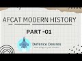 Modern History Part 1 for AFCAT|CDS|NDA|SSC|RRB
