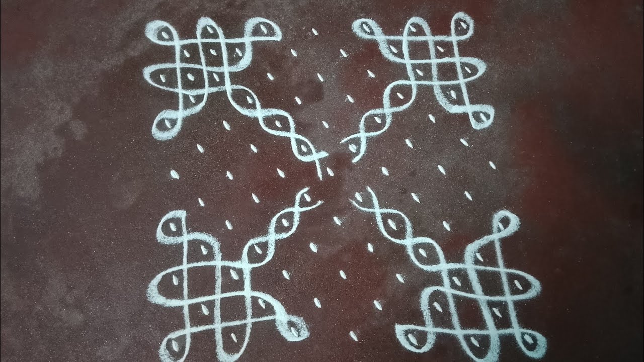 13*1 புள்ளி அழகான மார்கழி மாதம் கோலம்🌺