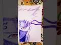 kakashi Hatake drawing#anime art#shorts
