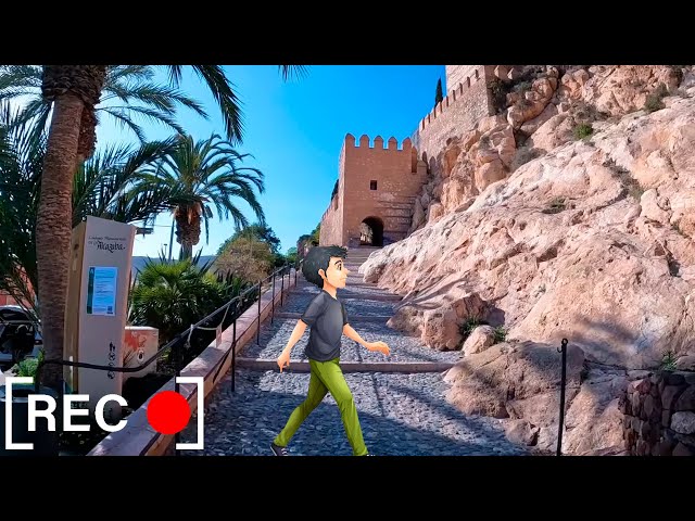 ASMR Caminando por Alcazaba contando su historia 🚶