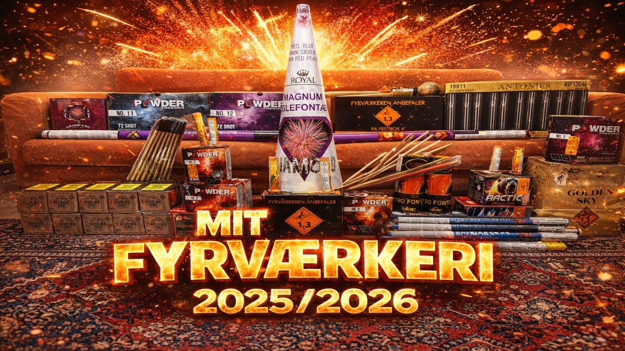 Mit Fyrværkeri 2025/2026