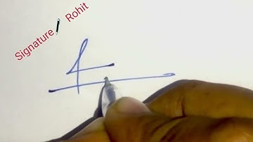 Jiyannshi Calligraphy #Rohit #Name