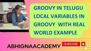 10. Local Variables in Groovy