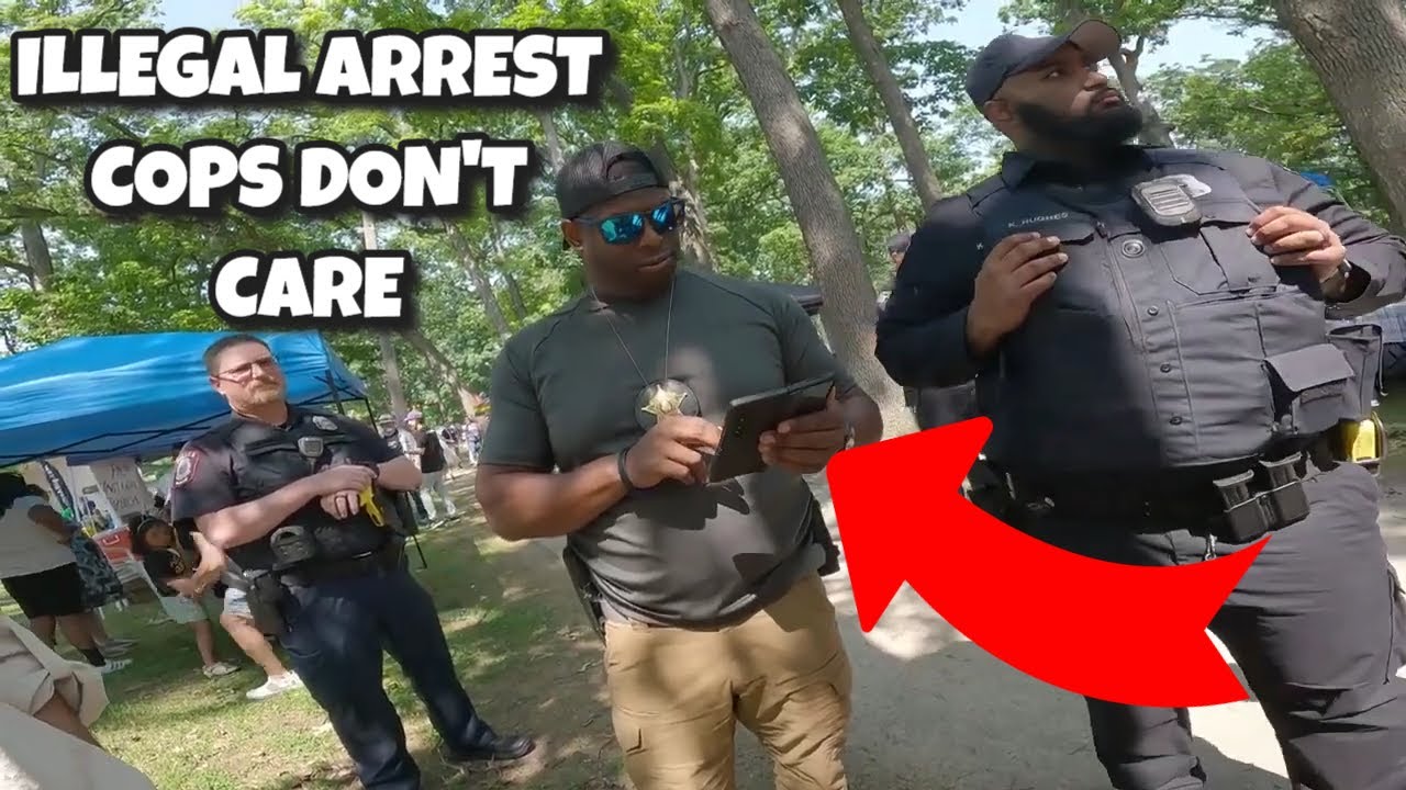 Cops Illegal Trespass And Arrest | Top 3 Compilation - YouTube