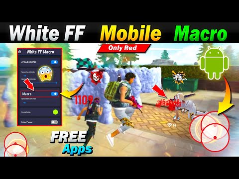 White FF Mobile Macro Free Fire | Free Fire Mobile Macro 2025 | Free Fire Android Macro