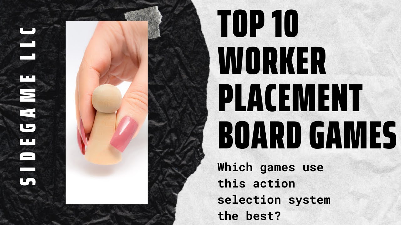 Top 10 Worker Placement Board Games: SideGame LLC - YouTube