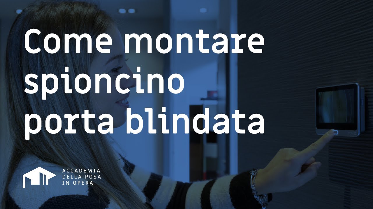 come montare una porta blindata