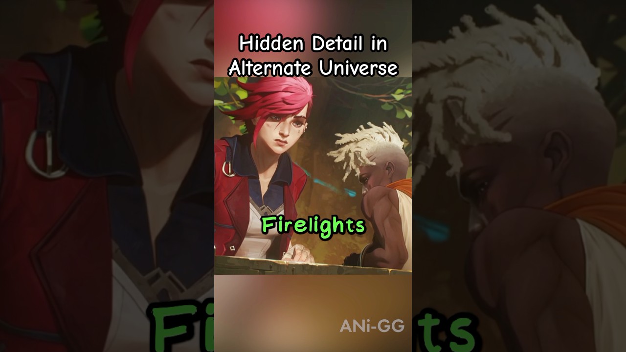 Hidden detail in Ekko Alternate Universe 