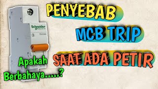 Penyebab Mcb Trip Saat Ada Petir Menyambar #shorts #shortvideo