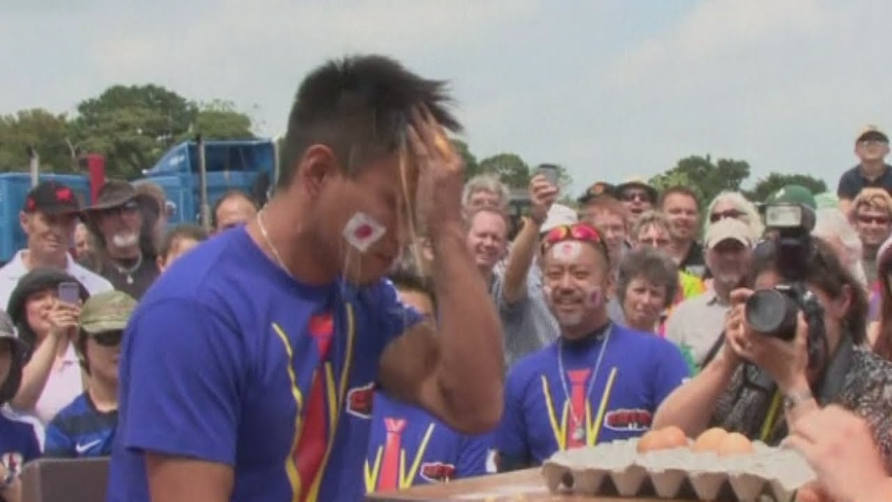 World Championship for throwing eggs World Championship for throwing eggs