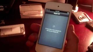 iPod Touch iOS 5 Startup + Setup