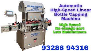Automatic High-Speed Linear Bottle Capping Machine  Wealth