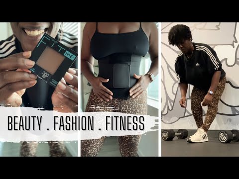 VLOG | Styling My WAIST TRAINER. My Fav GYM MAKEUP + Teaching myself a NEW EXERCISE