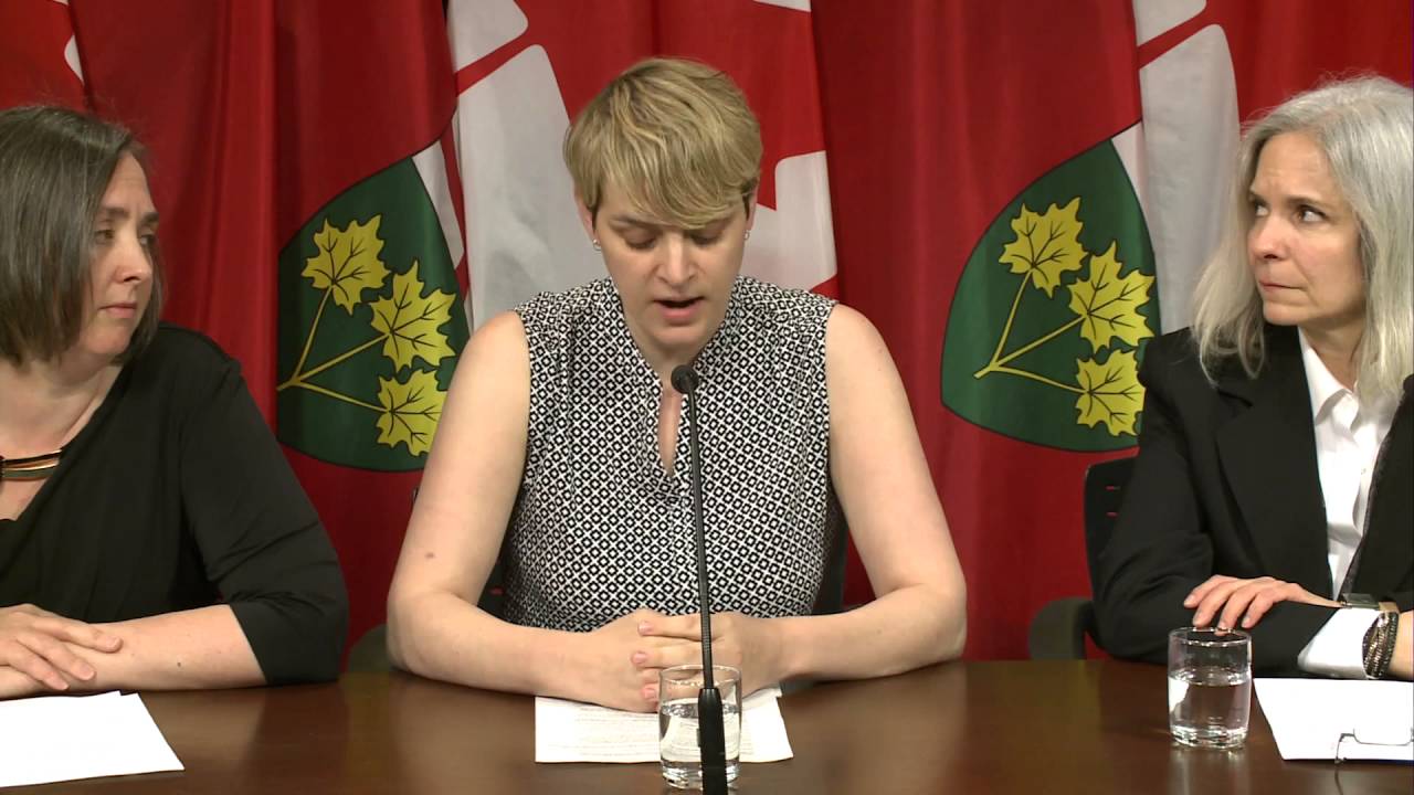 MPP Cheri DiNovo - Press Conference on Charter Challenge for Parental Equality