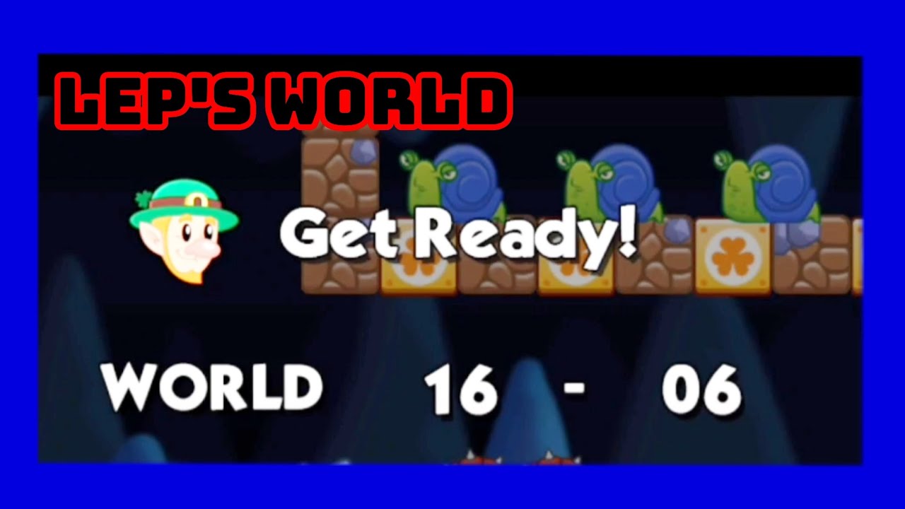 World 16 Lep's World - World 16 Nível 06 Gameplay - YouTube
