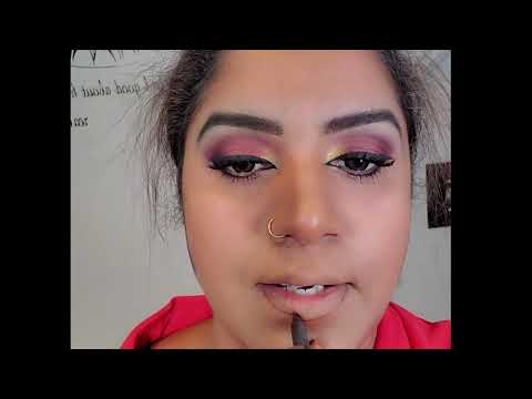 Huda beauty - (RUBY OBSESSION) palette Tutorial