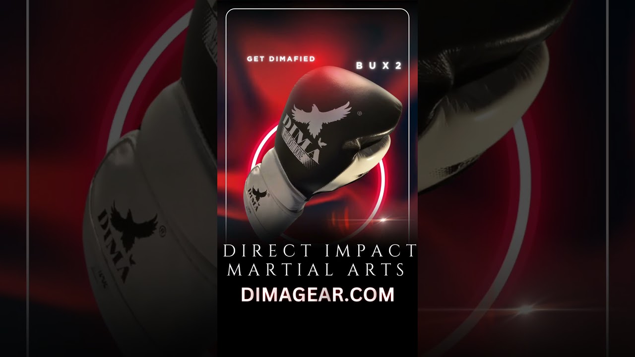 Get DIMAFIED with our USA-made Genuine Leather Boxing Gloves