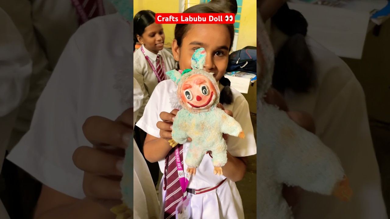 Crafts Labubu Doll 