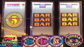 BOOM! Super Old $5 Double Jackpot slot + 5 Times Pay Deluxe + Sizzling 7's + 3x4x5x Dollars slots! screenshot 2