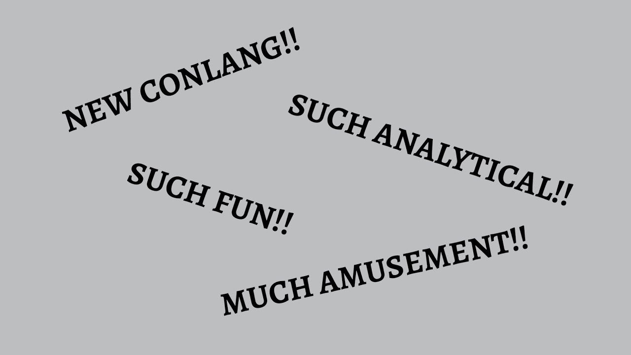 Analytical Language | Part 8 - YouTube