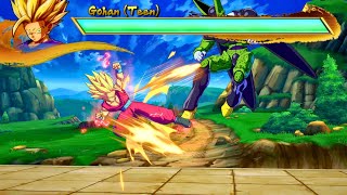 A Teen Gohan T.O.D but he only kicks....