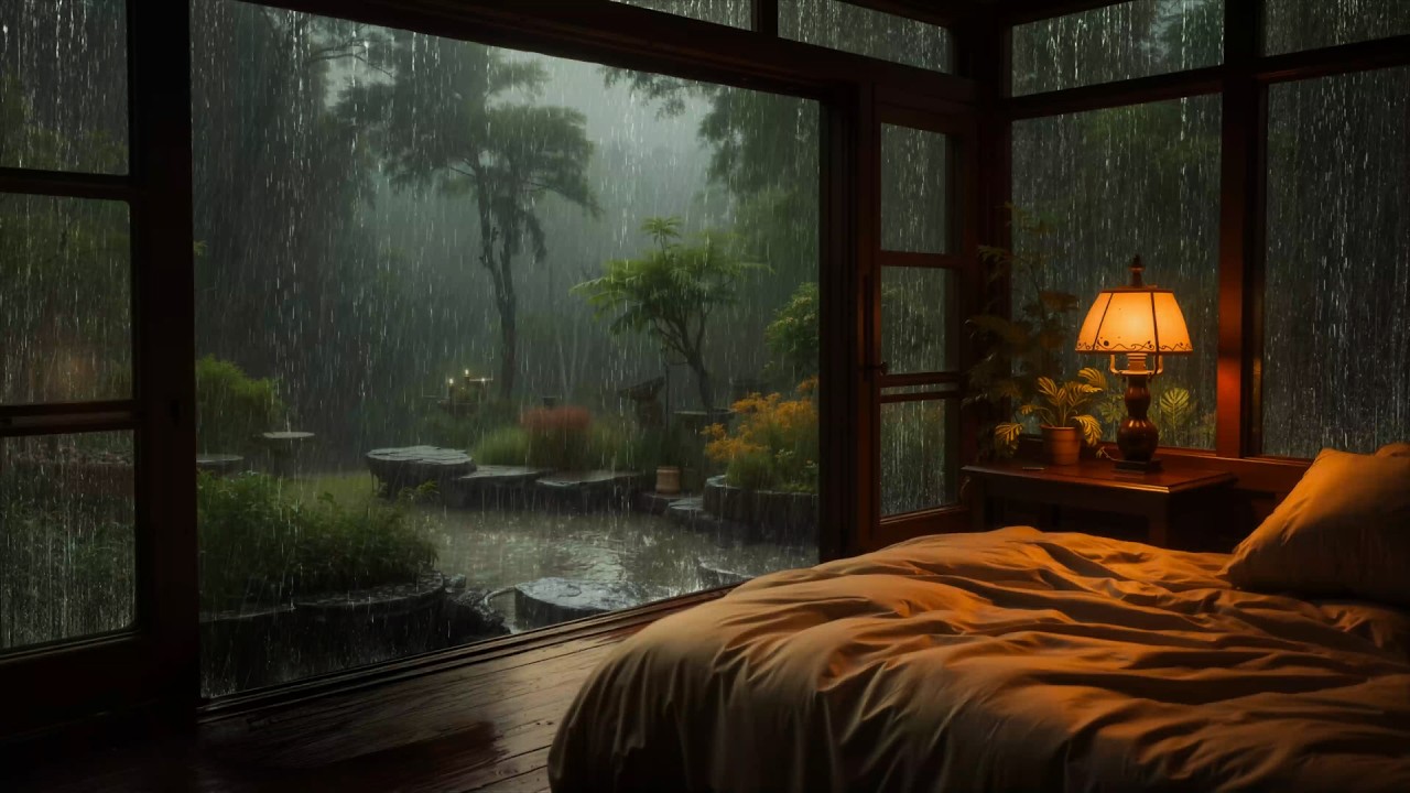 RAIN FOR THE FOREST Somewhere in Forest | Relaxing Nature Sounds for ...