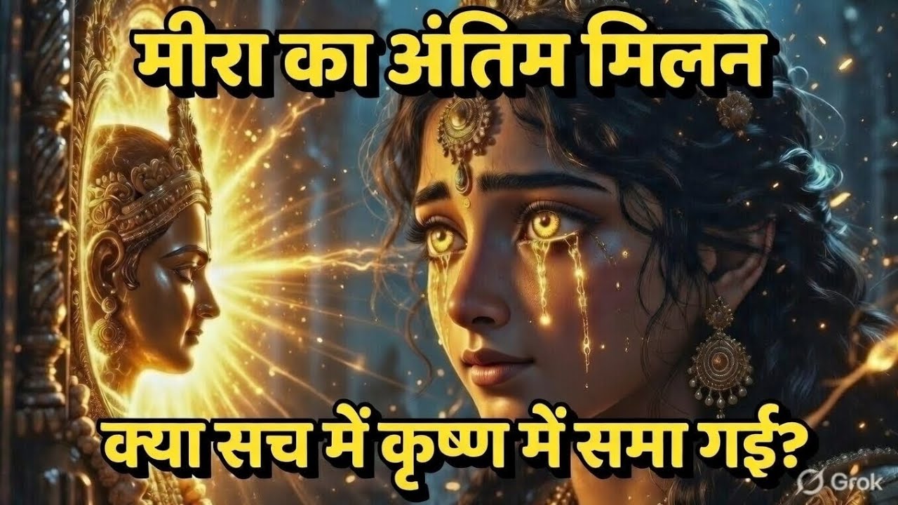 मीरा बाई की भावुक कथा: गिरधर गोपाल में कैसे विलीन हुईं मीरा? 🙏 | Meera Bai Life Story  @Gokulleelaa 