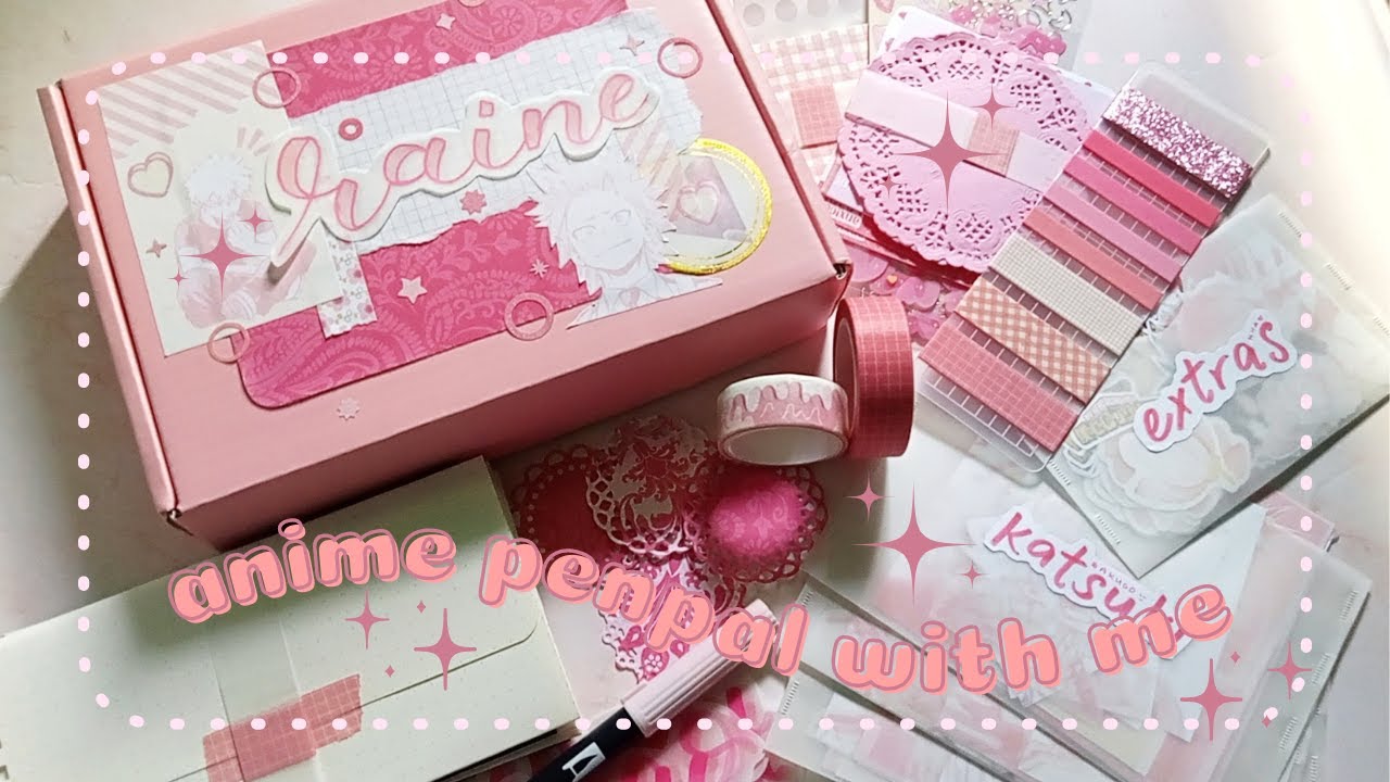 ANIME PENPAL WITH ME || My Hero Academia Themed Letters for Raine ✧*。