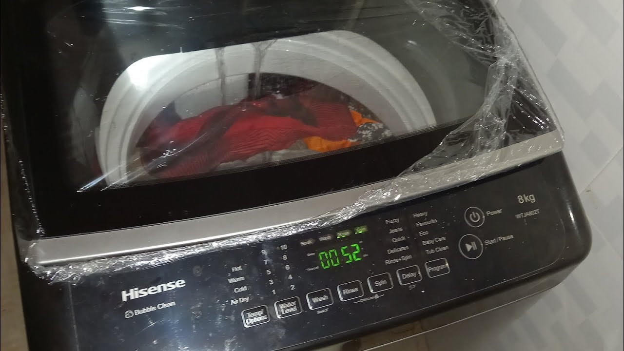 HISENSE 洗濯機 新品同様！HISENSE Washing Machine- Like New! why I like the HISENSE TOP LOADER 8KG WASHING MACHINE #benefits