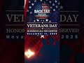 🎖️ Honoring our heroes this Veterans Day 🇺🇸💙