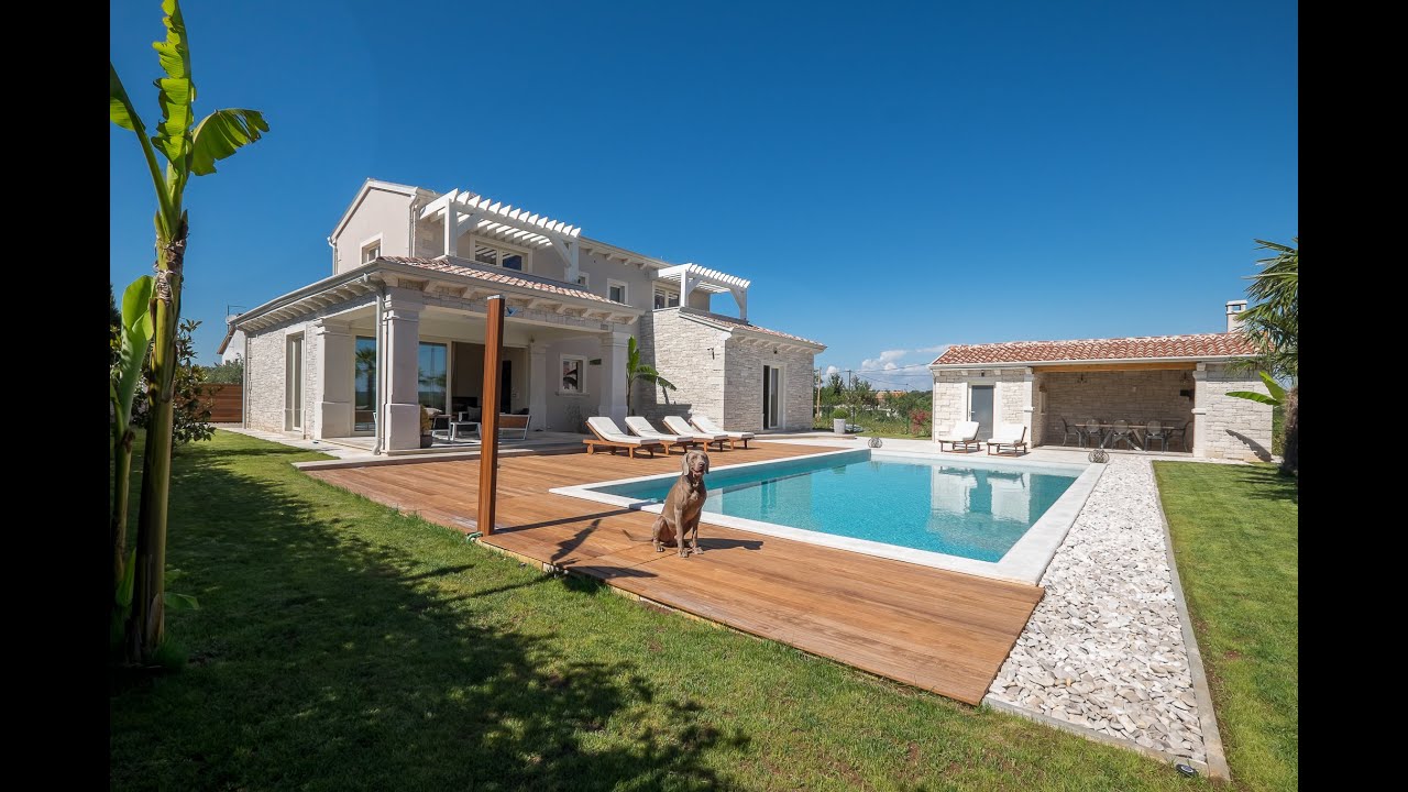 🔵 New stone vila near Poreč for sale |New stylish stone house | Maris Real Estate | Croatia