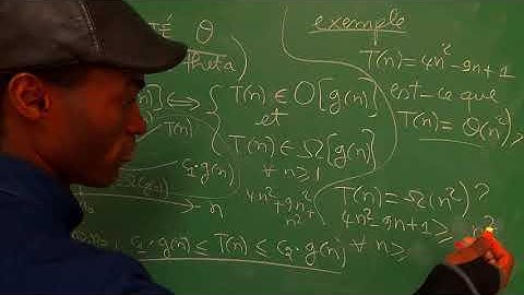 Algorithmique/ Complexité theta