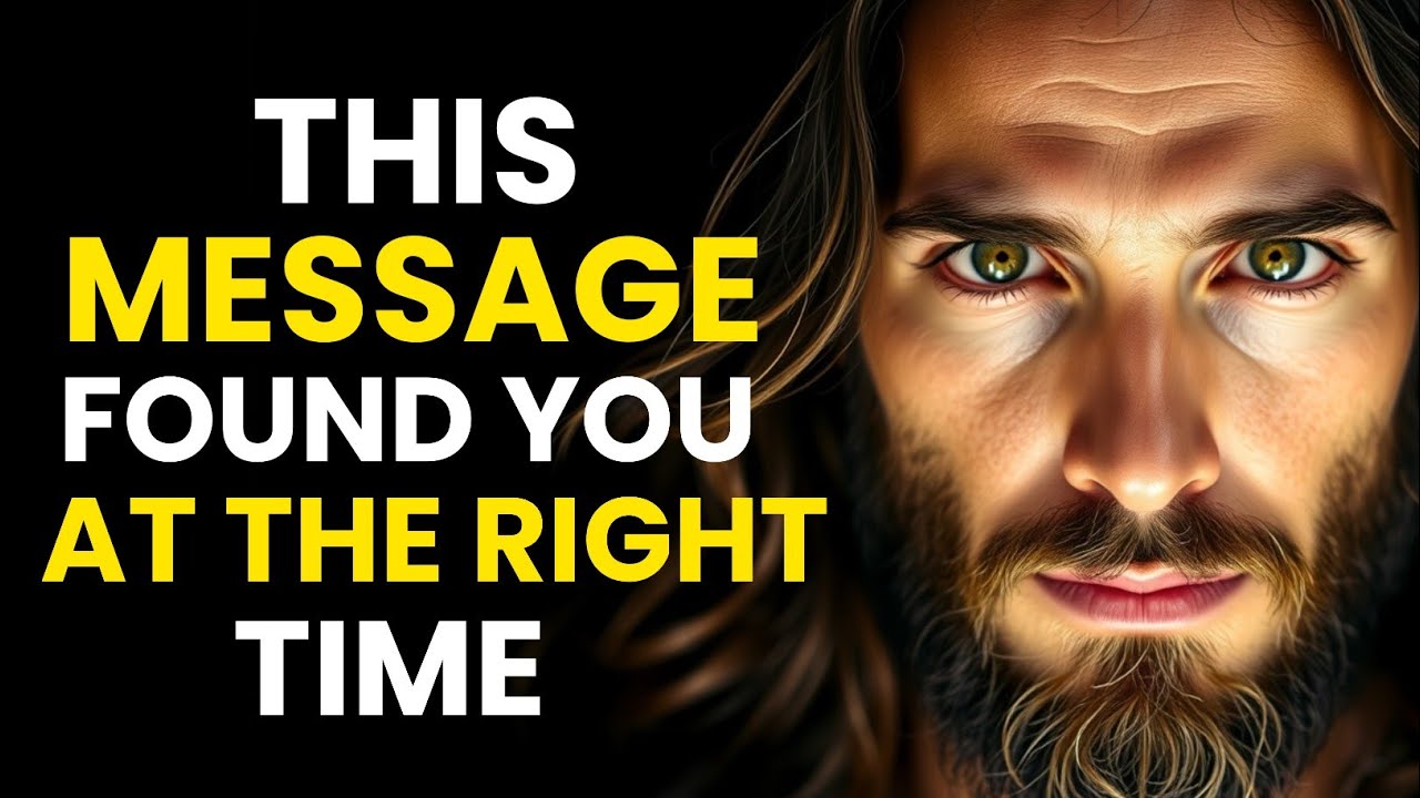 ✝️ Бог говорит, что это послание нашло тебя в нужное время