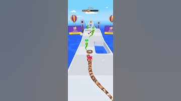 Snake run race gameplay #journeygamer
