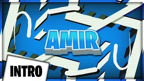 Intro || Amir 》 Simple Intro.