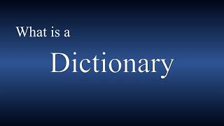 Dictionary - Meaning and How To Pronounce