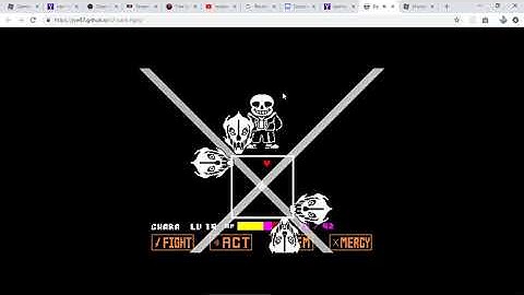 getting rekt by sans #2