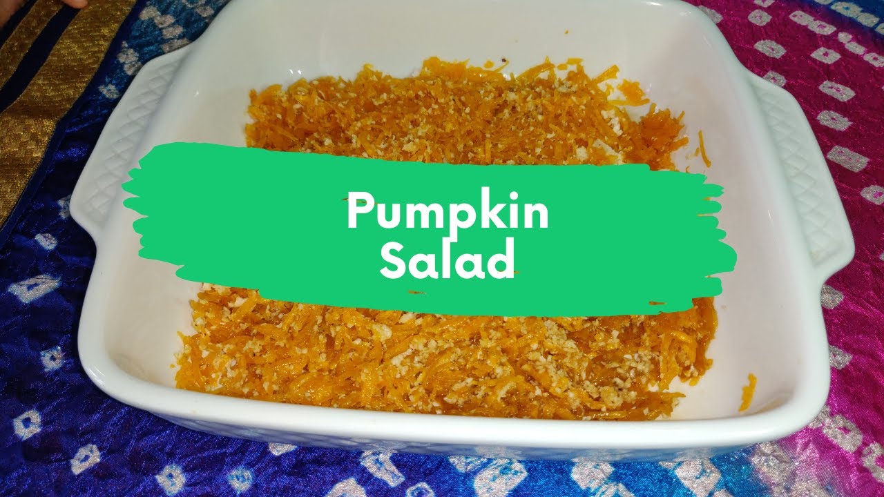 Pumpkin Salad | Taste of Well-being | Isha Recipes | Raw Food | Pranic Food