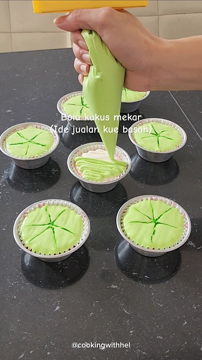 Resep bolu kukus mekar semangka. Resep klik ▶️☝️ diatas tulisan ini. #bolukukusmekar #idejualan