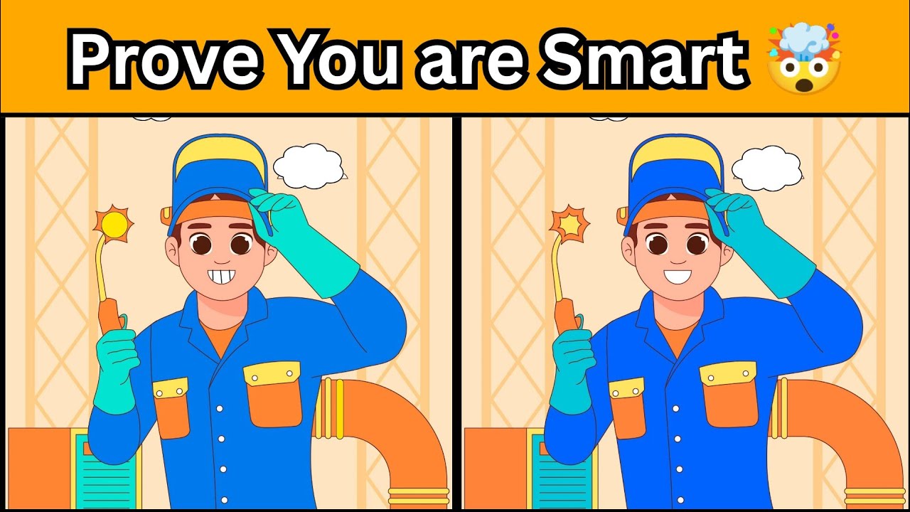 Spot the Difference Challenge 🔍 | Can You Find All 5 Puzzles?”