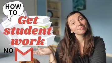 How to submit digital assignments without email! And still have it upload in Google Drive!