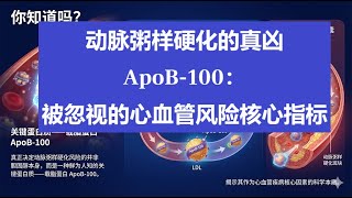 Download Lagu 动脉粥样硬化的真凶 ApoB 100：被忽视的心血管风险核心指标