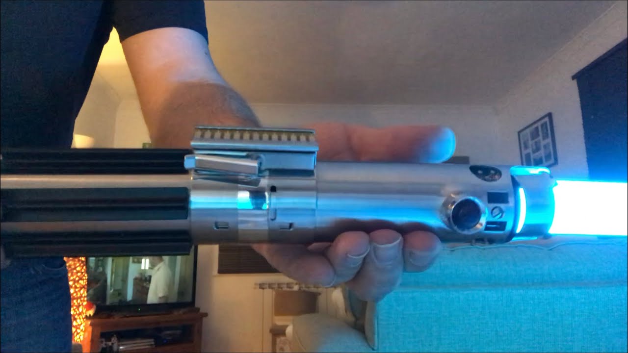 VERY realistic lightsaber! YouTube