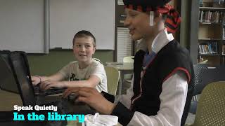 Behavior in Library   Respectful & Safe