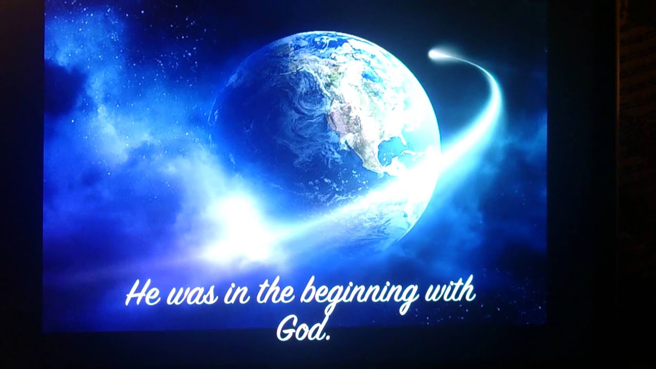 In The Beginning was the Word YouTube