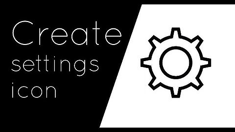 How to create a Settings icon in Adobe Illustrator - oneTrick