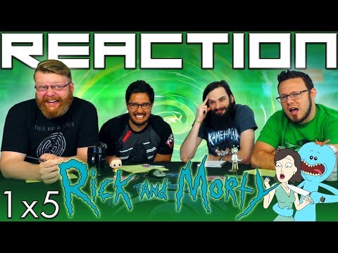 Rick and Morty 1x5 REACTION!! "Meeseeks and Destroy"